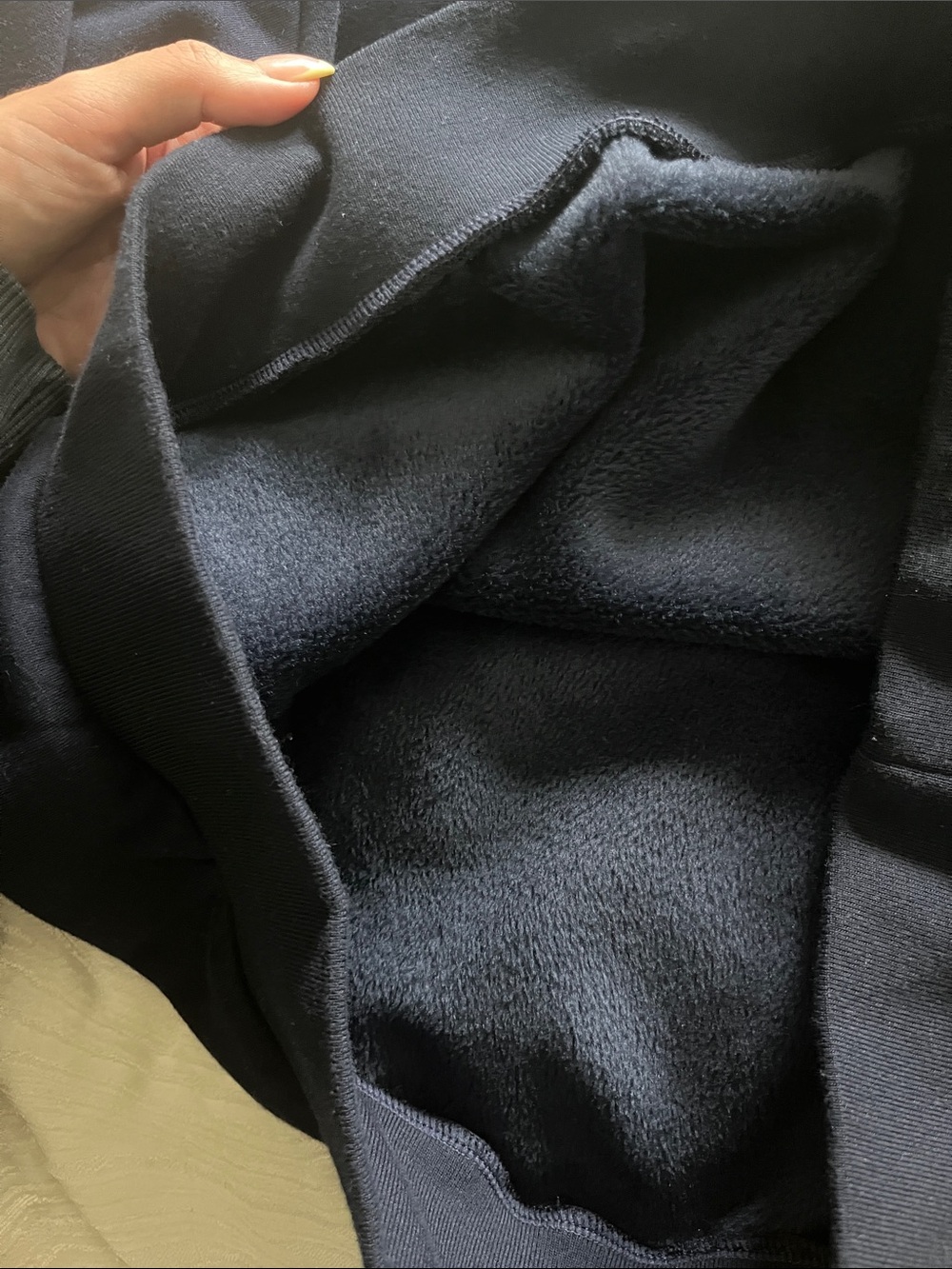 Klassy Network Navy V‑Neck Sweatshirt with Embroidered Logo - Picture 3 of 3